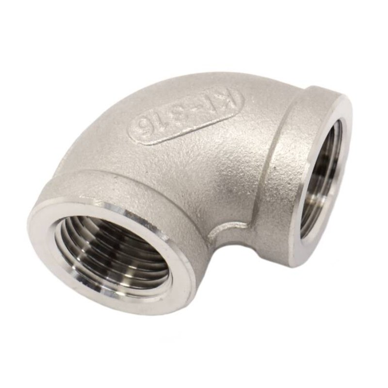 Kolano 90° 1/2" GW nierdzewne