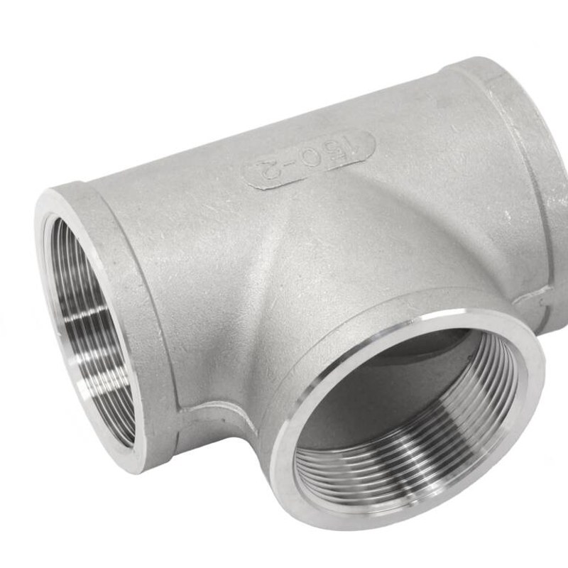 Trójnik 1 1/2" GW nierdzewne